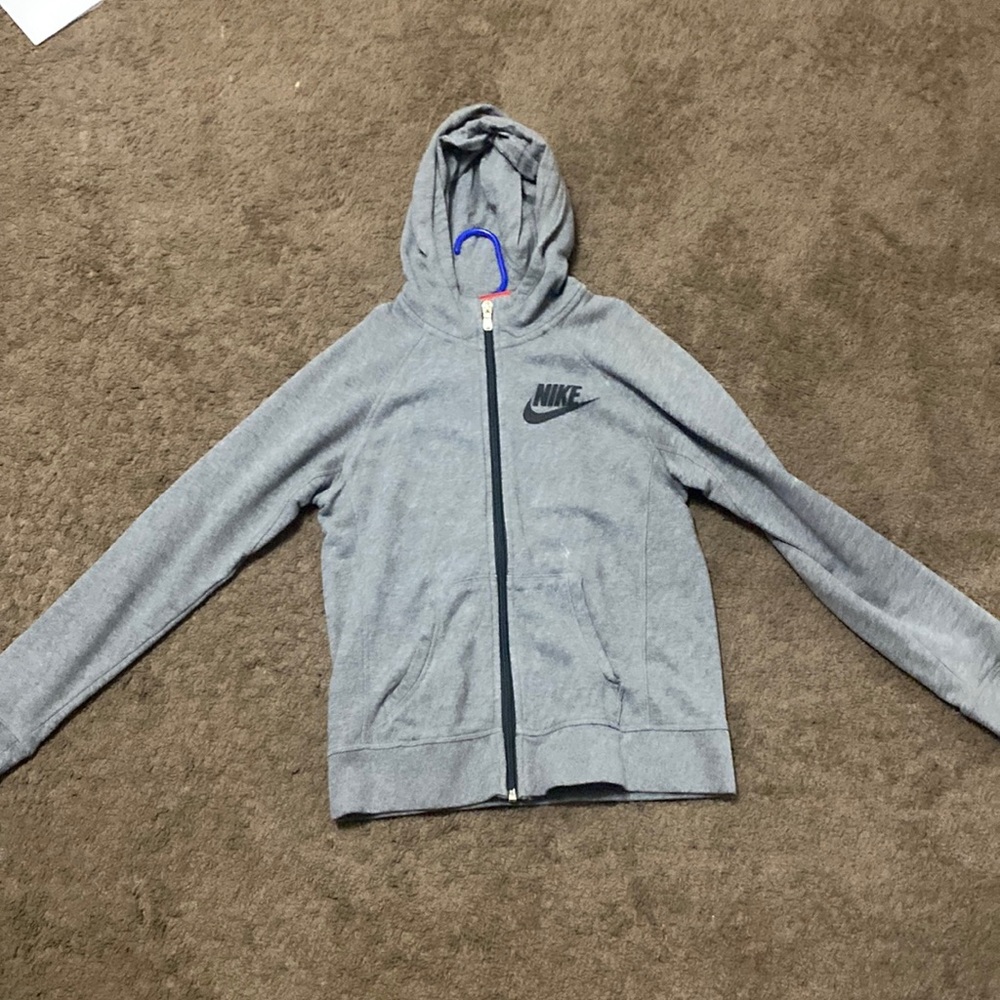 Grey nike hoodie